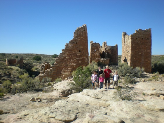 The Family at Hovenweep N. M.